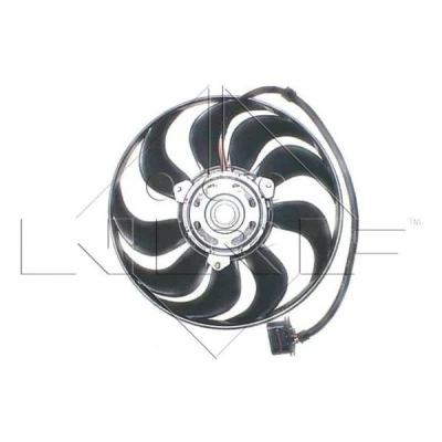 Billede af NRF 47373 Køleventilator 293 12 100 uden kølerventilatorramme (karm) VOLKSWAGEN: Polo IV Hatchback, Fox Hatchback
