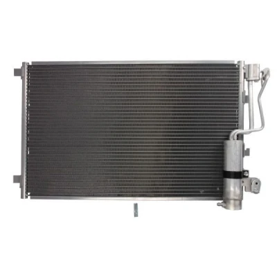 Billede af THERMOTEC KTT110439 Kondensator uden tørrer 15,5 10,1 Aluminium 595 R 134a NISSAN: Qashqai / Qashqai+2 I