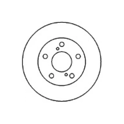 Billede af Bremseskive MAPCO 25566