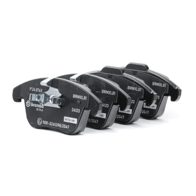 Billede af BREMBO P 24 076X Bremseklodser Ekskl. slidadvarselskontakt uden tilbehør FORD: Galaxy Mk2 MPV, MONDEO 4 Turnier, S Max Mk1, VOLVO: V60 I, V70 3