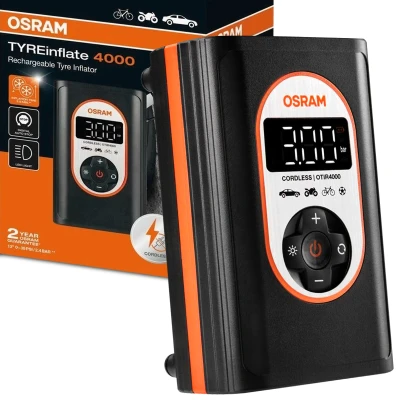 Billede af OSRAM TYREinflate 4000 OTIR4000 Dæktryktester / fylder med digital visning