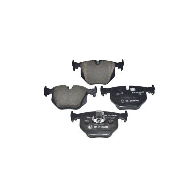 Billede af HELLA 8DB 355 008 091 Bremseklodser Forberedt til slidindikator BMW: 5 Sedan, X5, 3 Coupe