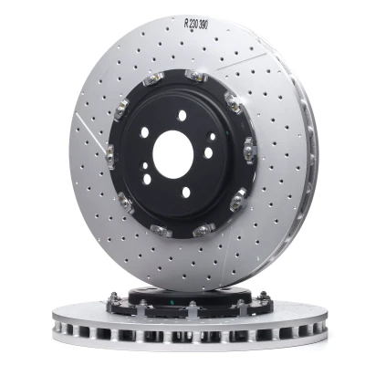 Billede af BREMBO TWO PIECE FLOATING DISCS LINE 09.9313.33 Bremseskiver MERCEDES BENZ: CLS Coupe, C klasse SL Cabriolet