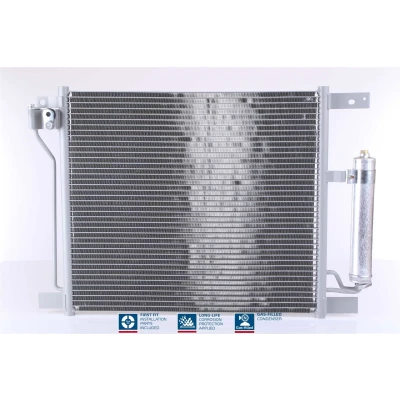Billede af NISSENS 940384 Kondensator med tørrer Aluminium 487 R 134a