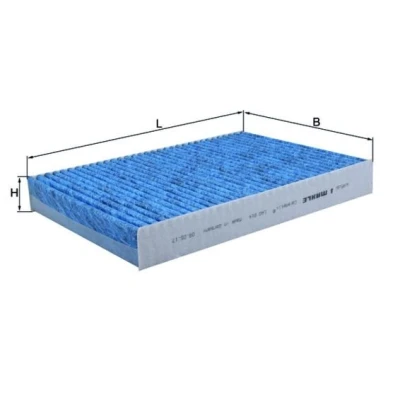 Billede af MAHLE ORIGINAL LAO 814 Kabinefilter Aktivkulfilter, med antiallergisk virkning, antibakteriel virkning 265,0 187 35,0 CST4624 PEUGEOT: 508 I SW