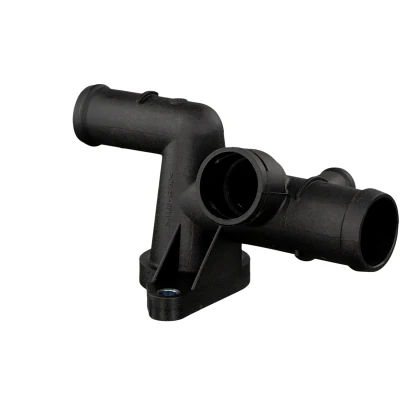 Billede af FEBI BILSTEIN 29886 Kølemiddelflange plastik Cylinderhoved med pakning VOLKSWAGEN: Golf 4, Bora Variant, Sedan, AUDI: TT Roadster, A3 Hatchback