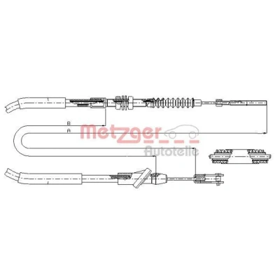 Billede af METZGER 18.6103 Koblingskabel COFLE