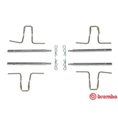 Billede af BREMBO A 02 278 Tilbehørssæt, skivebremsebelægning MERCEDES BENZ: W123 Coupe, S klasse Sedan, Sedan