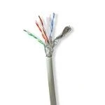 Billede af Netværkskabel Roll CAT6 Stranded S/FTP Kobber 100.0 m Indendørs Runde LSZH Grå Gaveæske