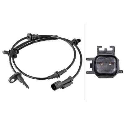 Billede af HELLA 6PU 358 218 981 ABS Sensor med klemme Hall princip 2 790