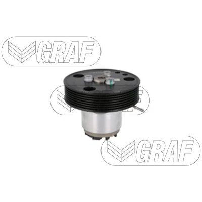 Billede af GRAF PA1483 Vandpumpe med pakning vaccumstyret 121,5 til multi v remsdrift PORSCHE: Cayenne, VOLKSWAGEN: Touareg II