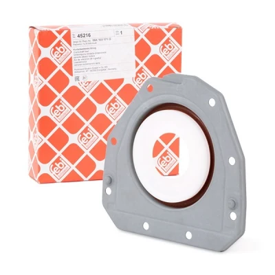 Billede af FEBI BILSTEIN 45216 Krumtapaksel Pakdåse med flange gearkasse monteret PTFE (Polytetrafluorethylen) VOLKSWAGEN: GOLF 5, 6, Transporter 5