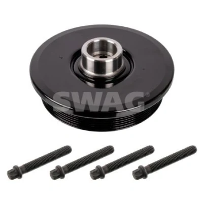 Billede af SWAG 33 10 1079 Remskive Krumtapaksel 6 PK 167 5 med skruer BMW: Sedan, Touring, 3 Sedan