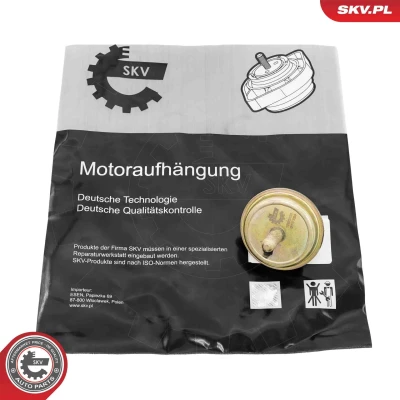 Billede af ESEN SKV 75SKV101 Motorophæng oppe Gummimetalleje Gummi 176mm 50mm PEUGEOT: 206 Hatchback, SW