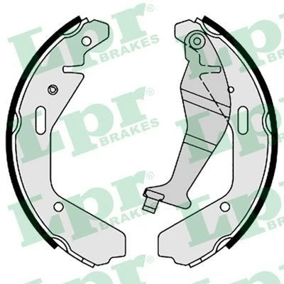 Billede af LPR 09130 Bremsebakker 200 29 med håndbremsegreb SUZUKI: Wagon R+ II Hatchback, Ignis 2, I, OPEL: Agila A