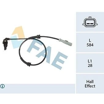 Billede af FAE 66013 Parkeringssensor bag PEUGEOT: 308 I SW, 307 CC, SW