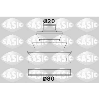 Billede af SASIC 2933833 Drivakselmanchet hjulsidet PEUGEOT: 306 Hatchback