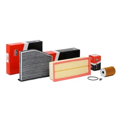 Billede af MAPCO 68828 Filter sæt Aktivkulfilter i tre dele VOLKSWAGEN: Passat B6 Variant, SEAT: Altea XL, SKODA: Superb II Hatchback