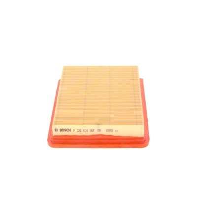 Billede af BOSCH F 026 400 187 Luftfilter 41 174,5 255 Filterindsats KIA: Cerato Hatchback, Sedan