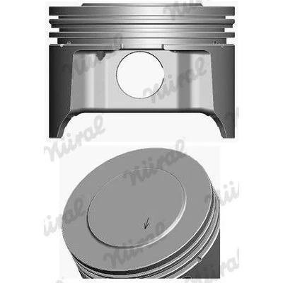Billede af NÜRAL 87 426100 00 Motor Stempel 76 Elastoval FORD: Focus 2, 2 Kombi