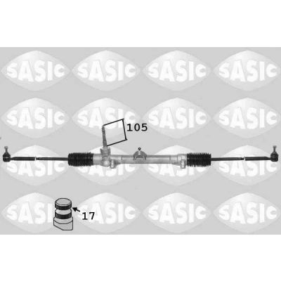 Billede af SASIC 7376010 Tandstang mekanisk med styrestang, kugleled FIAT: Punto II Hatchback