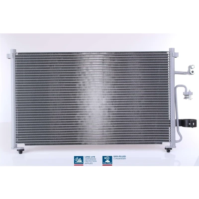 Billede af NISSENS 94639 Kondensator uden tørrer Aluminium 675 R 134a