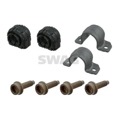 Billede af SWAG 30 93 9648 Rep.sæt, stabilisatorleje bagaksel med holder skruer VOLKSWAGEN: Touran I, Golf 5, Passat B7 Sedan, SKODA: Octavia 2 Combi