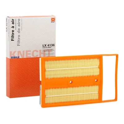 Billede af MAHLE ORIGINAL LX 4136 Luftfilter 48 205 346, 280 Filterindsats VOLKSWAGEN: Polo V Hatchback, SEAT: Ibiza 4, 4 ST, Toledo