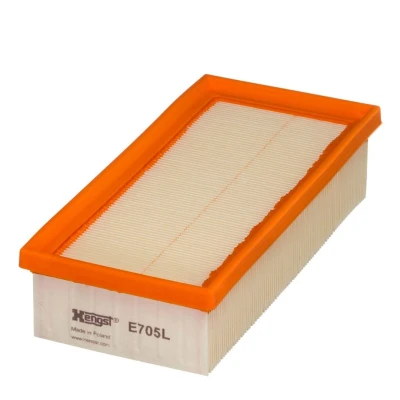 Billede af HENGST FILTER E705L Luftfilter 59 115 248 Filterindsats MITSUBISHI: Colt 6, VI CZC Cabriolet
