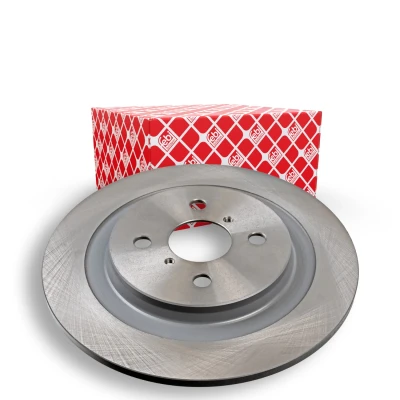 Billede af FEBI BILSTEIN 108462 Bremseskiver bagaksel 278 9,1 4 100 fuldstændigt coatet TOYOTA: Yaris III Hatchback, II Van