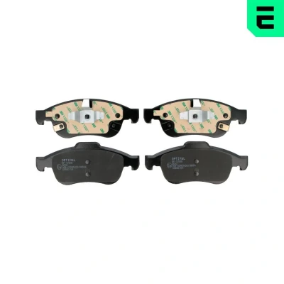 Billede af OPTIMAL BP 12836 Bremseklodser foraksel med akustisk advarsel for slid FIAT: 500X, JEEP: Renegade SUV