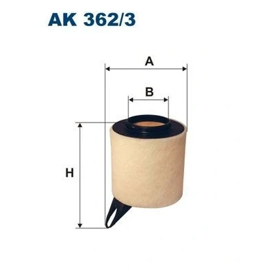 Billede af FILTRON AK 362/3 Luftfilter 196 162 Filterindsats BMW: 3 Touring, Sedan, Coupe