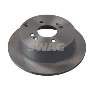Billede af SWAG 90 93 1361 Bremseskiver bagaksel 262 10 4 100 fuldstændigt coatet HYUNDAI: i20 I Hatchback, Getz, ACCENT 3, KIA: RIO 2