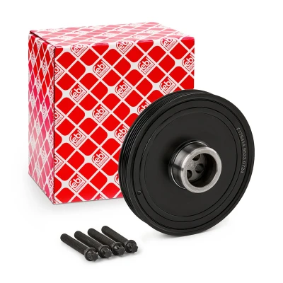 Billede af FEBI BILSTEIN 176427 Remskive Krumtapaksel 5 PK 172 4 med skruer, til krumtap TOYOTA: Auris Stationcar, Verso, MINI: Cabriolet