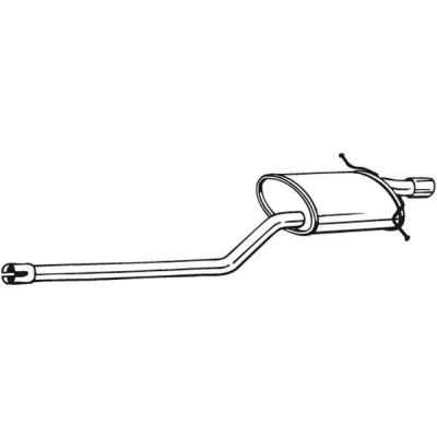 Billede af BOSAL 280 241 Lydpotte