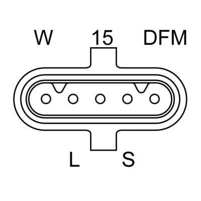 Billede af Generator BOSCH 0 986 081 870