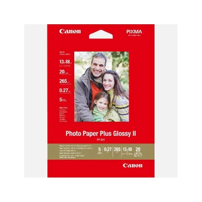 Billede af Canon fotopapir PP201 glossy II 13x18cm 20 ark 2311B018