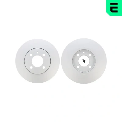 Billede af OPTIMAL BS 9074C Bremseskiver foraksel 256 22 4/5 udvendig ventileret coatet VOLKSWAGEN: up! Hatchback, load Van, SKODA: Citigo, Citigo e iV