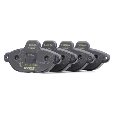 Billede af TEXTAR 2143602 Bremseklodser Ikke forberedt til slidindikator FIAT: Panda II Hatchback, Punto I LANCIA: Y