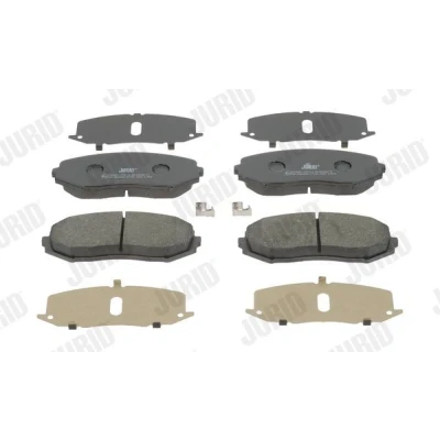 Billede af JURID 572584J Bremseklodser med akustisk advarsel for slid SUZUKI: Grand Vitara 2 SUV, 1 SUV