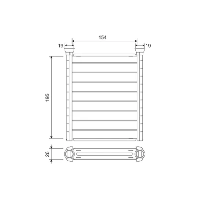 Billede af VALEO 811641 Varmeveksler
