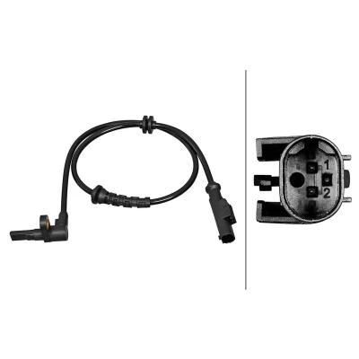 Billede af HELLA 6PU 358 217 001 ABS sensor aktiv 2 560 FIAT: Grande Punto Hatchback, III Evo ALFA ROMEO: MiTo