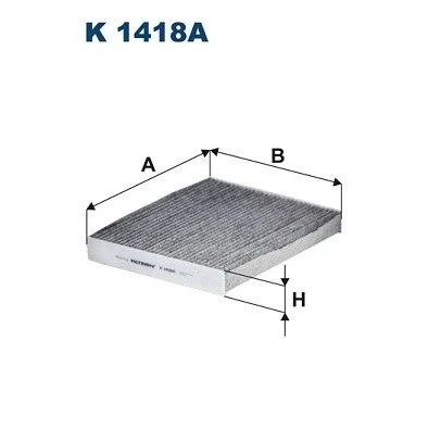 Billede af FILTRON K 1418A Kabinefilter Aktivkulfilter 289 245 36 POLESTAR: Polestar 2, VOLVO: XC40