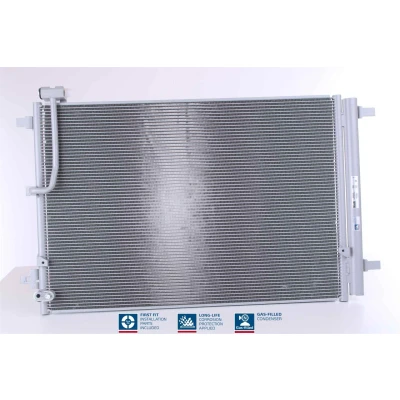 Billede af NISSENS 940329 Kondensator med tørrer Aluminium 656 R 134a