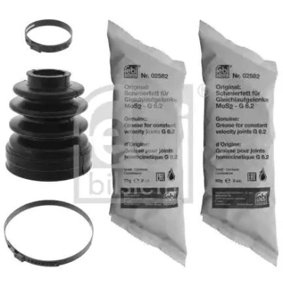 Billede af FEBI BILSTEIN 100344 Drivakselmanchet gearkasse monteret, foraksel Gummi CITROËN: Saxo Hatchback, C3 I PEUGEOT: 106 II Hatchback