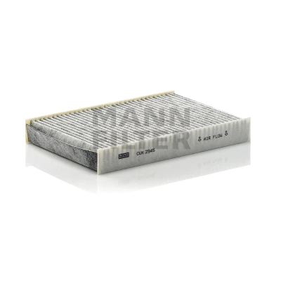 Billede af MANN FILTER CUK 2945 Kabinefilter Aktivkulfilter 230 160 30 RENAULT: CLIO 3, 2, Kangoo II Express