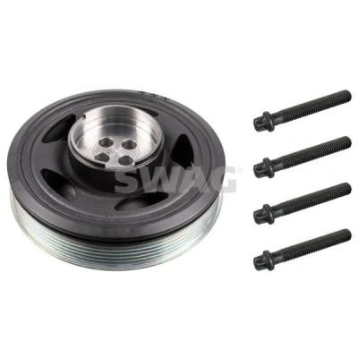 Billede af SWAG 33 10 2735 Remskive Krumtapaksel 6PK 157 med skruer BMW: 2 Active Tourer