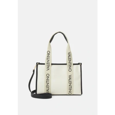 Billede af Valentino Bags Candle Shopping bags, Dame, Størrelse: One Size, Naturale/nero