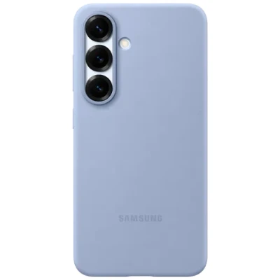 Billede af Samsung Silikone Back Cover Lyseblå Galaxy S25