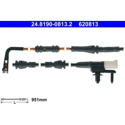 Billede af ATE 24.8190 0813.2 Slidindikator Bremsebelægning LAND ROVER: Range Rover Sport, 4